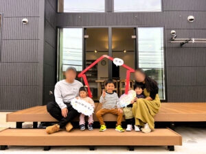 みなさんに感謝するばかり,お家を建てていただいて本当によかったです
