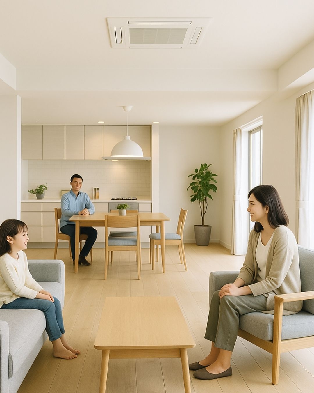 温度が一定の家という贅沢。体に優しい"全館空調"の世界
